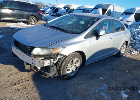 2013 Honda Civic Lx from USA, damaged, VIN 2HGFB2F58DH542615